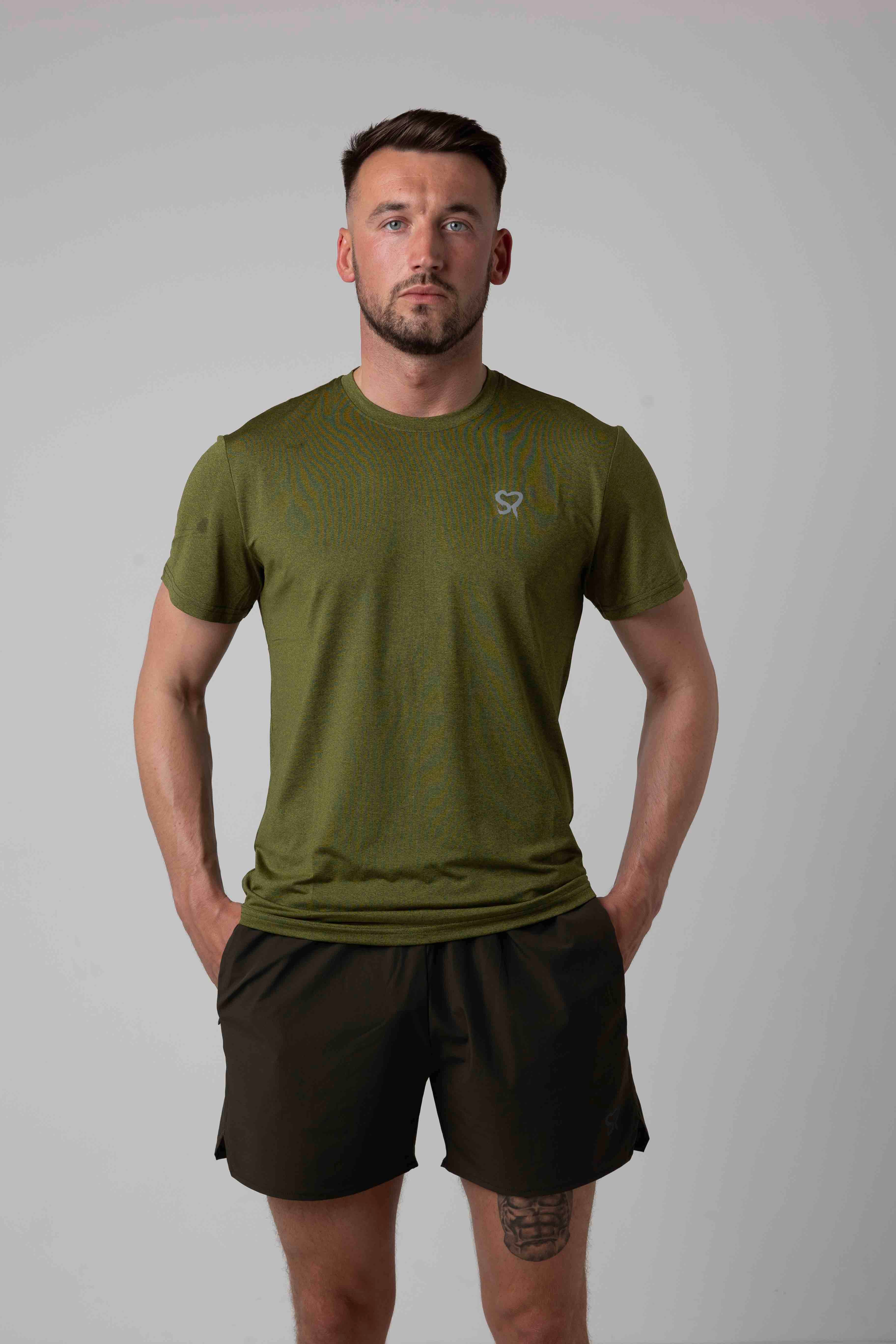Distance T-shirt - khaki