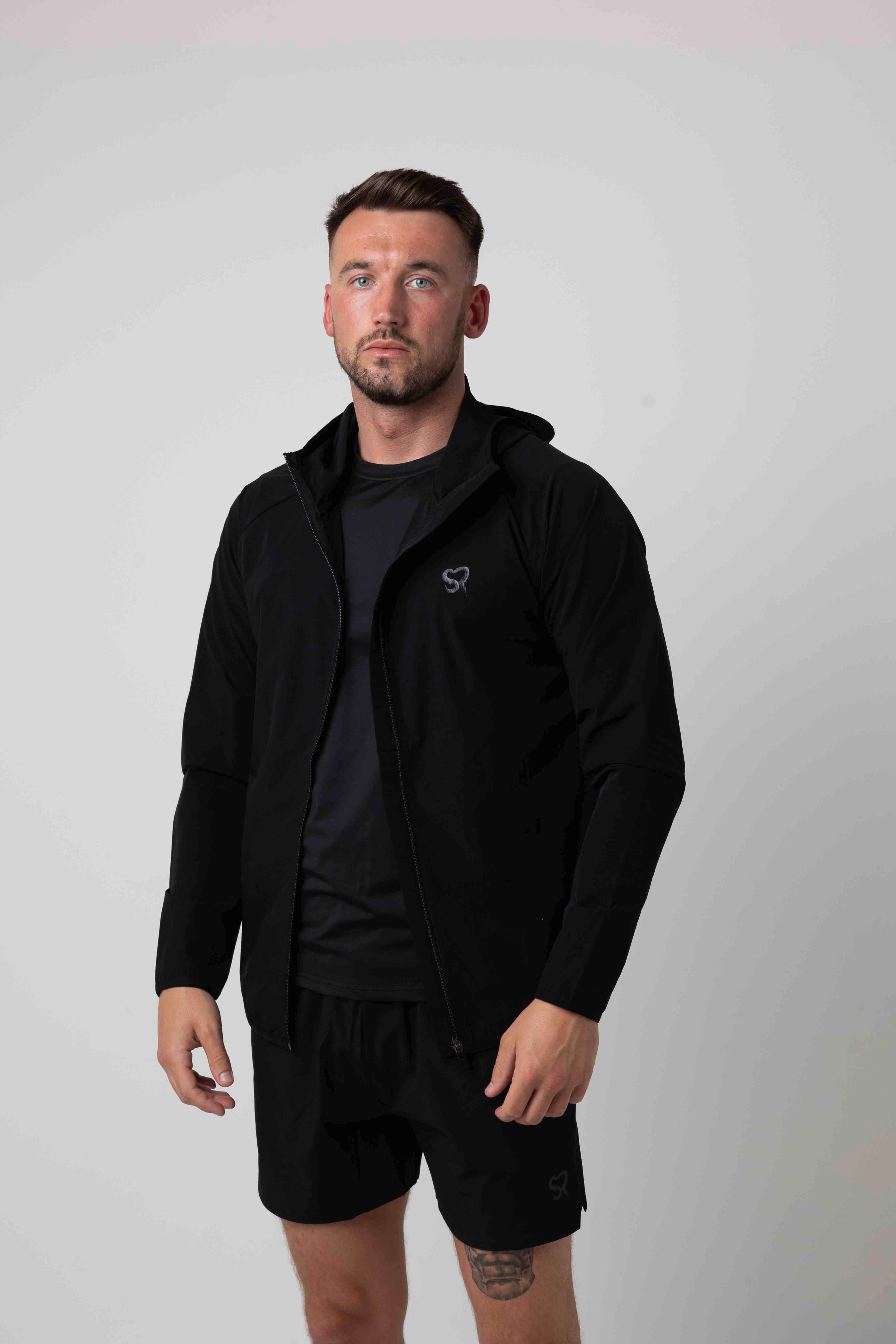 Endurance Windbreaker Jacket - stealth black