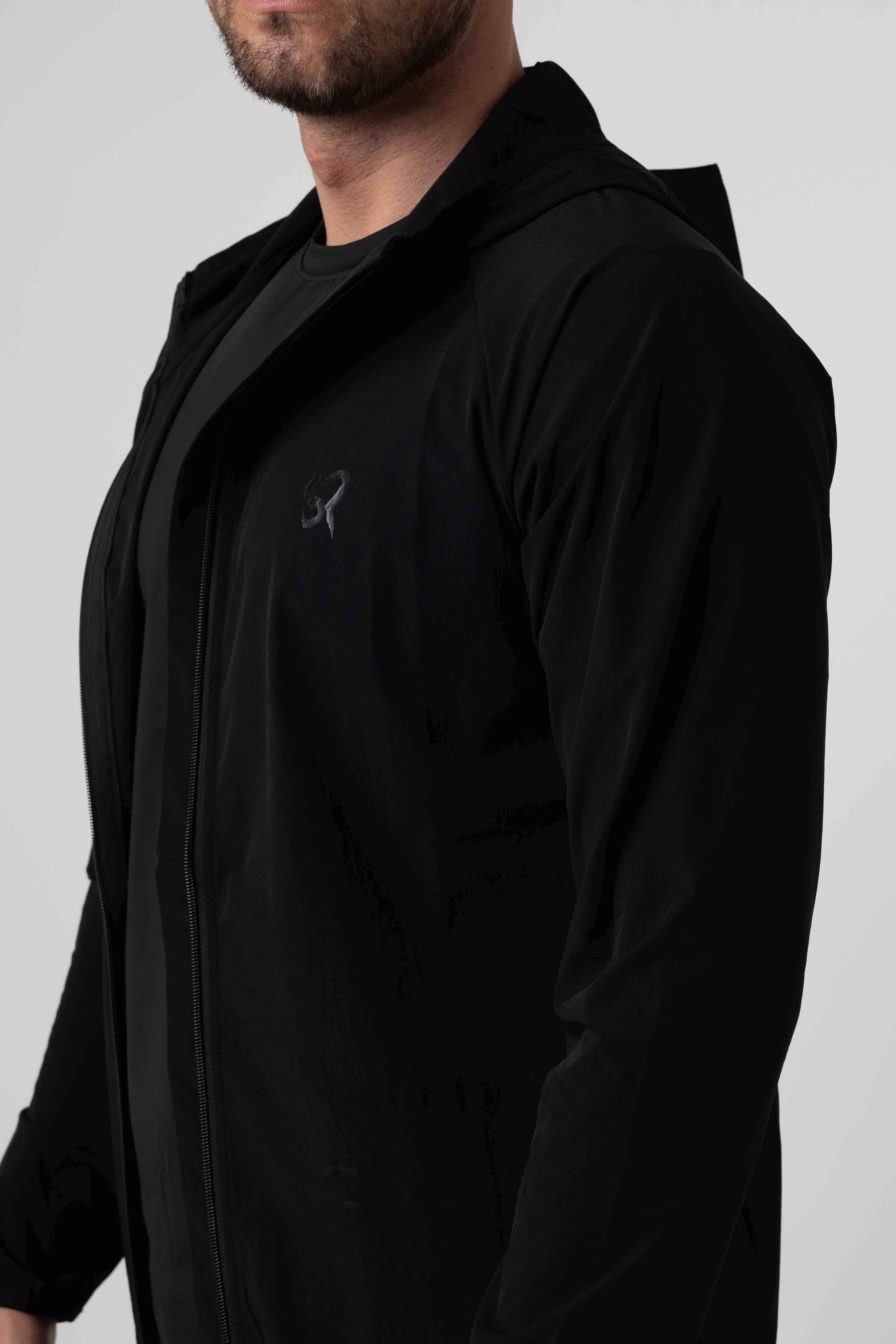 Endurance Windbreaker Jacket - stealth black