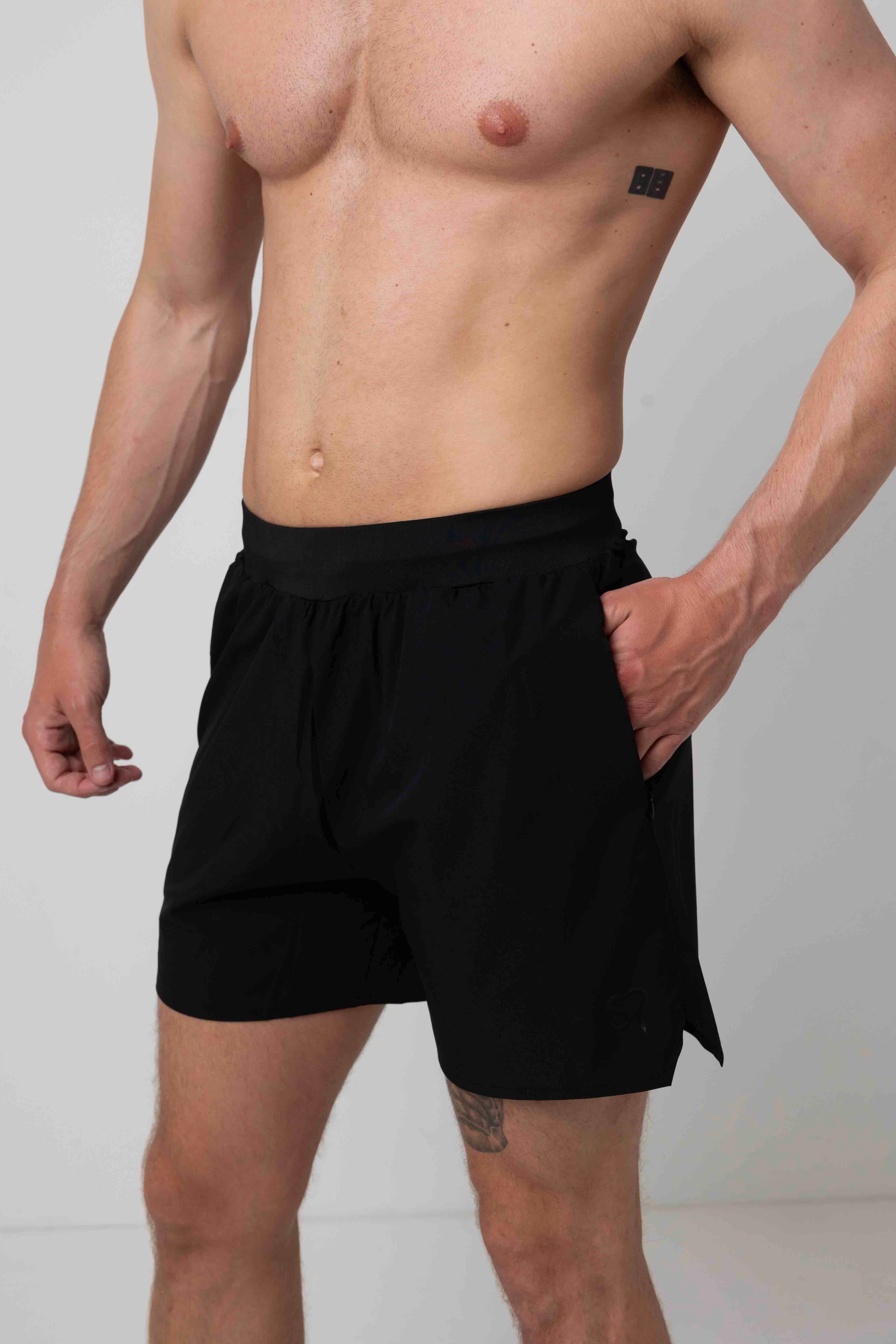 Endurance "5" Shorts - stealth black