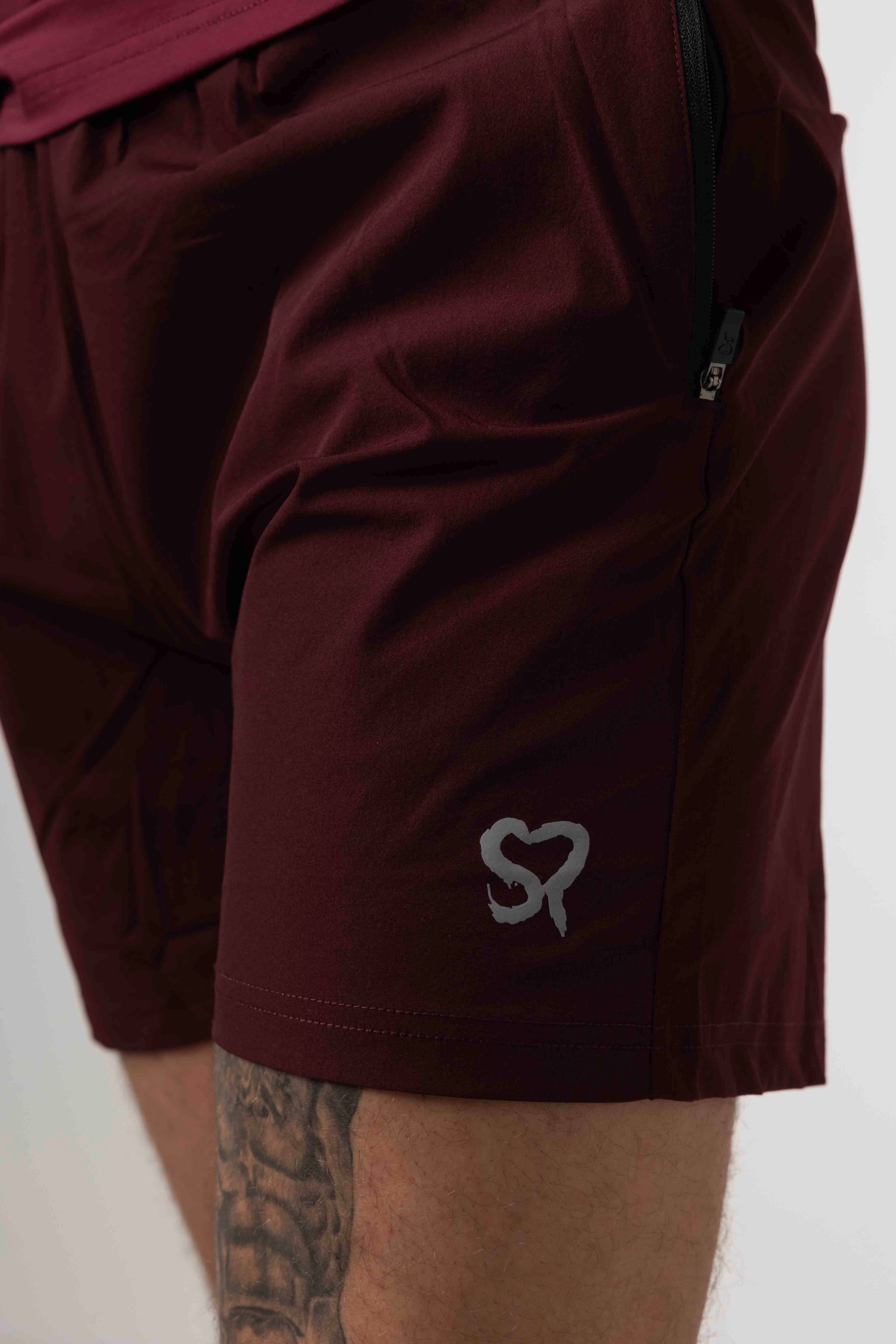 Core Shorts - Burgundy