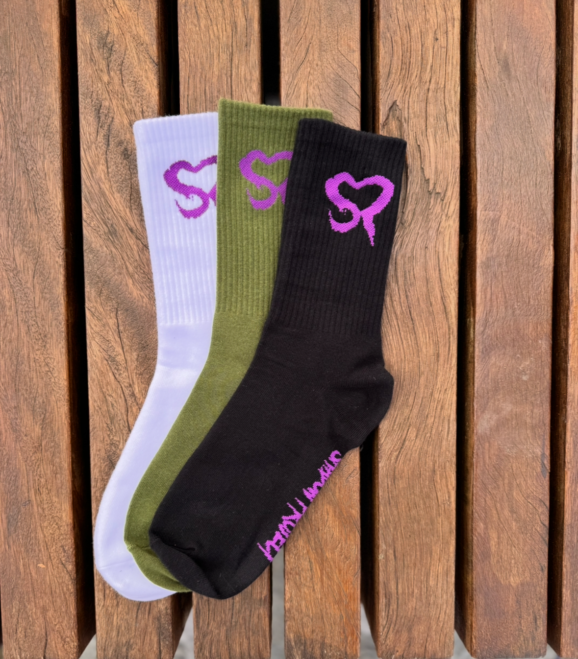 Shadow performance socks - Purple pack