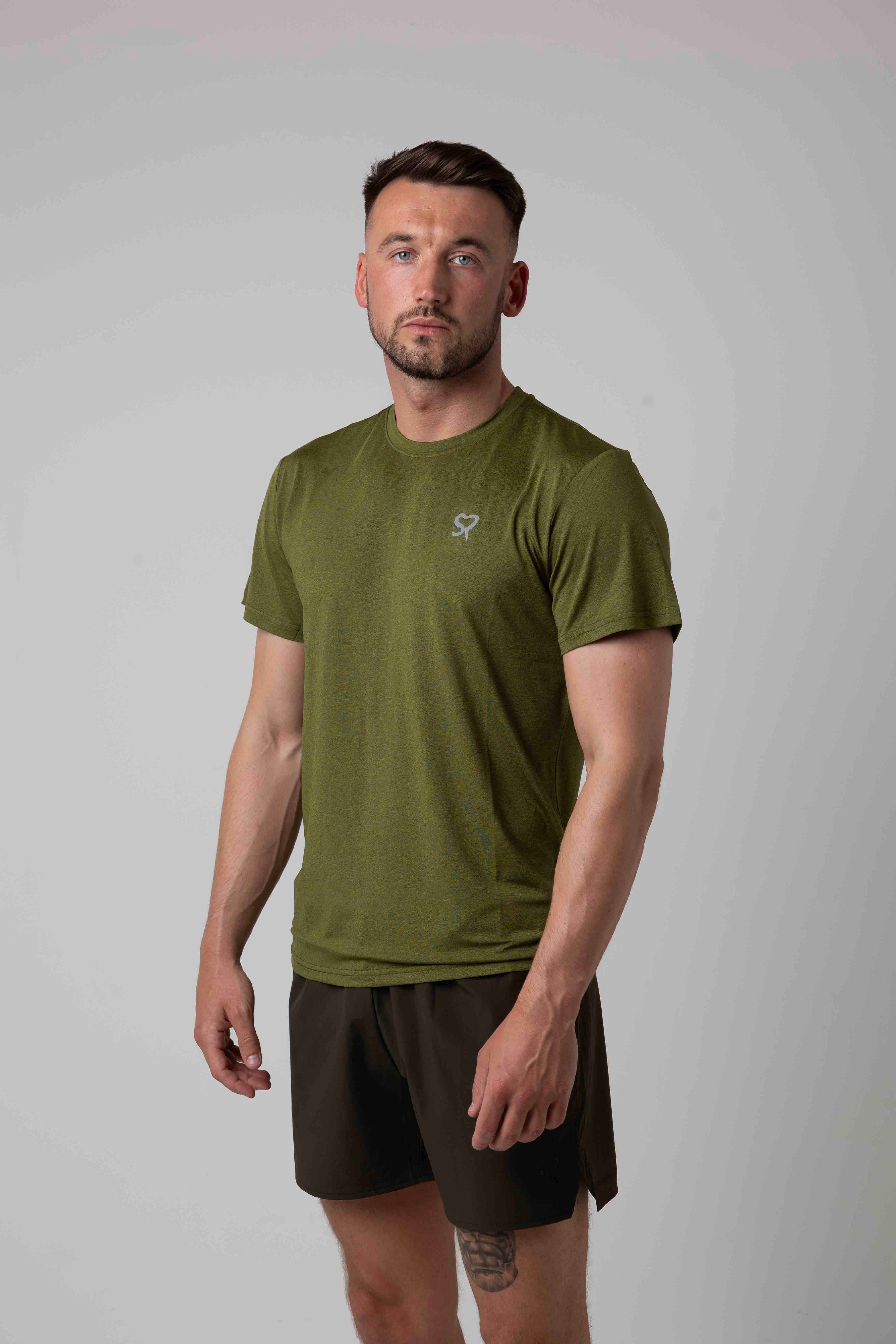 Distance T-shirt - khaki