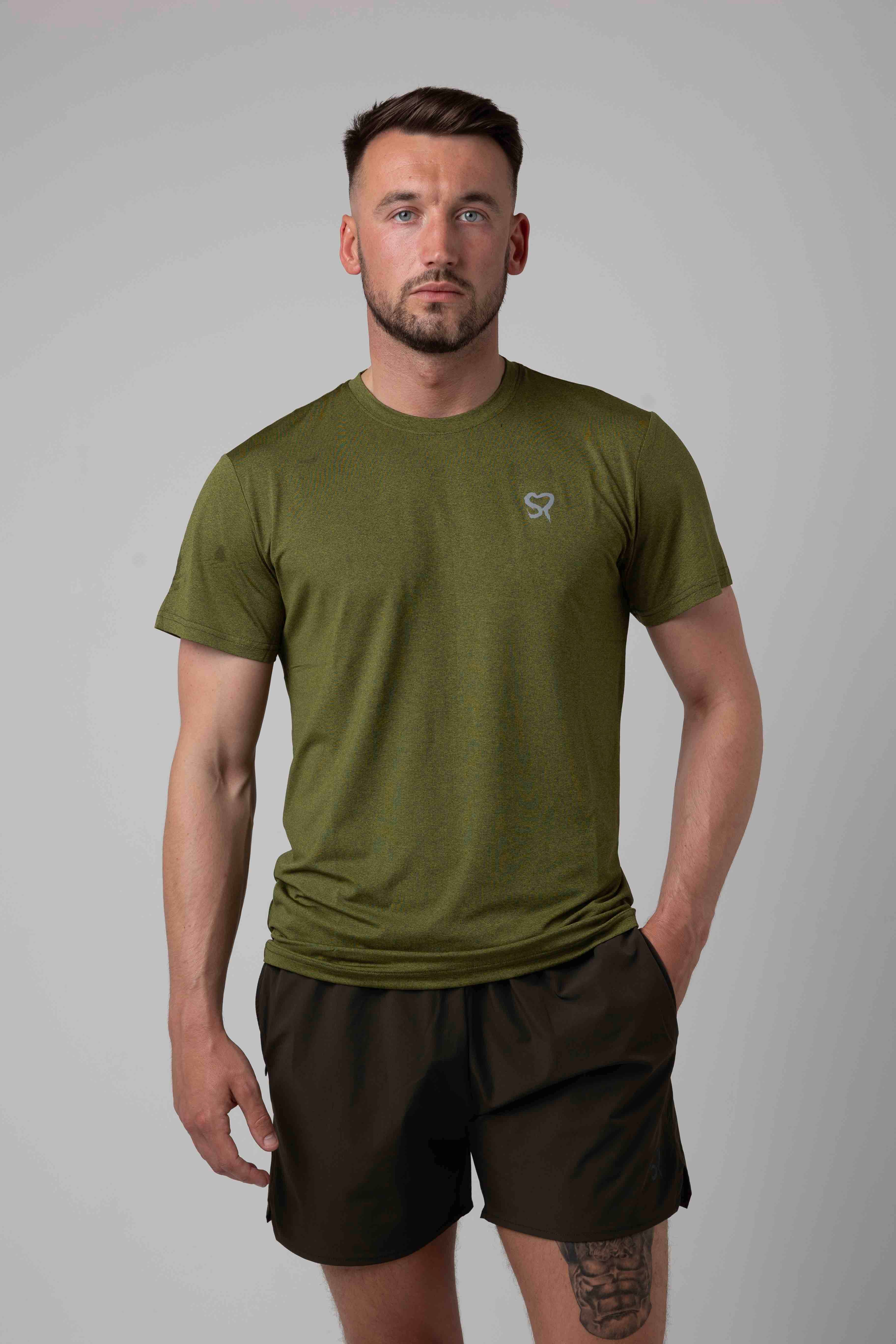 Distance T-shirt - khaki