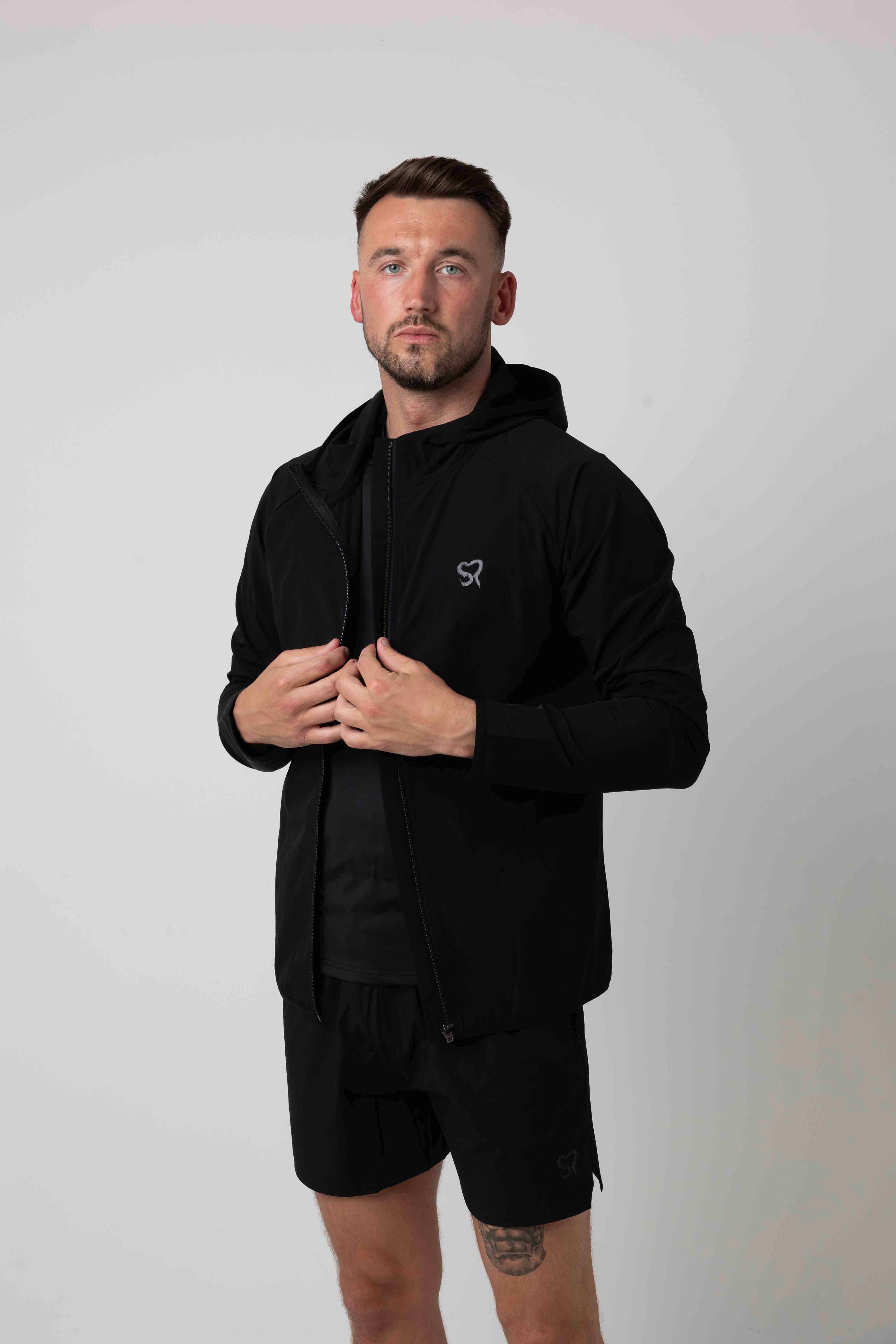 Endurance Windbreaker Jacket - stealth black