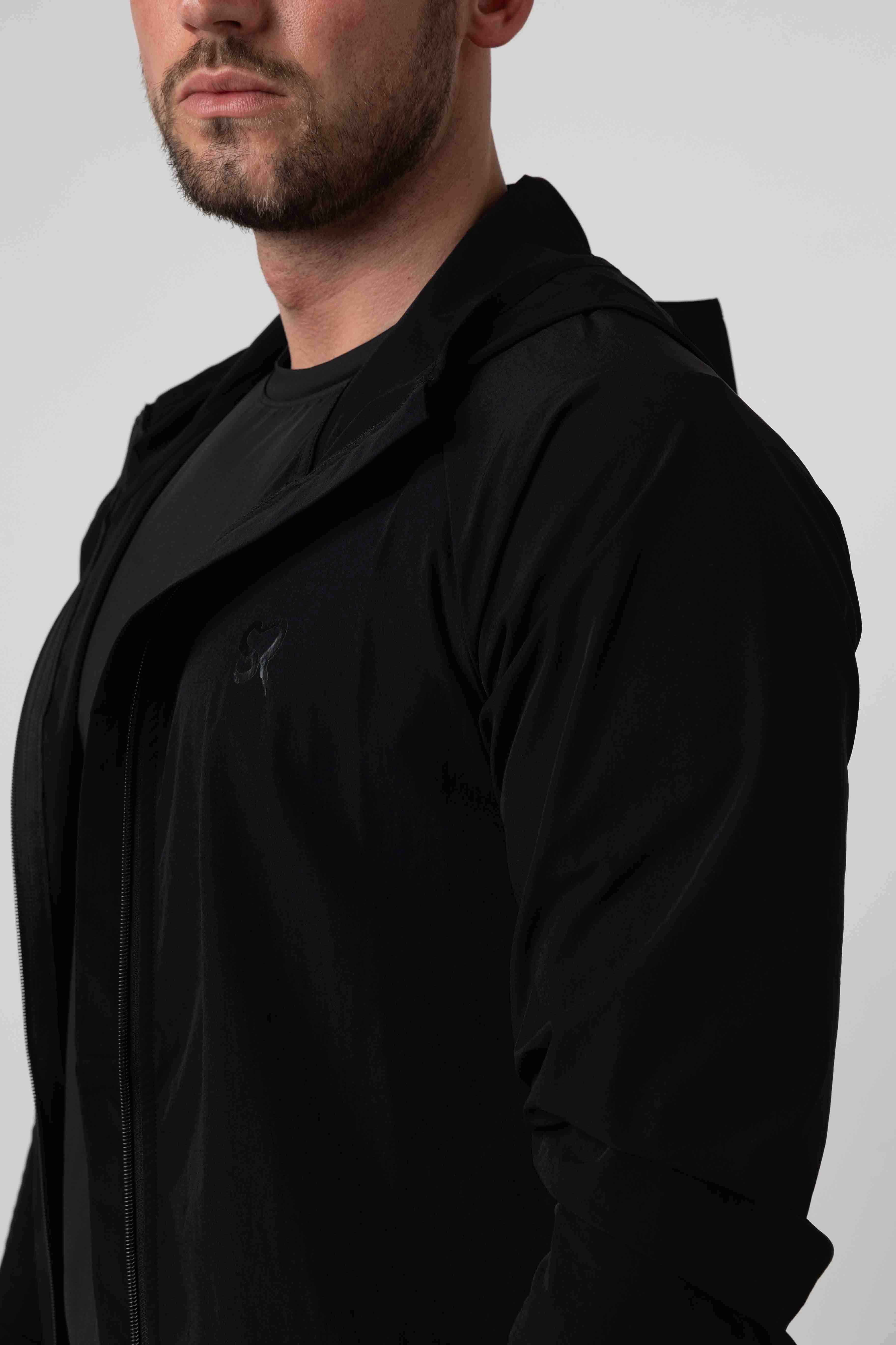 Endurance Windbreaker Jacket - stealth black