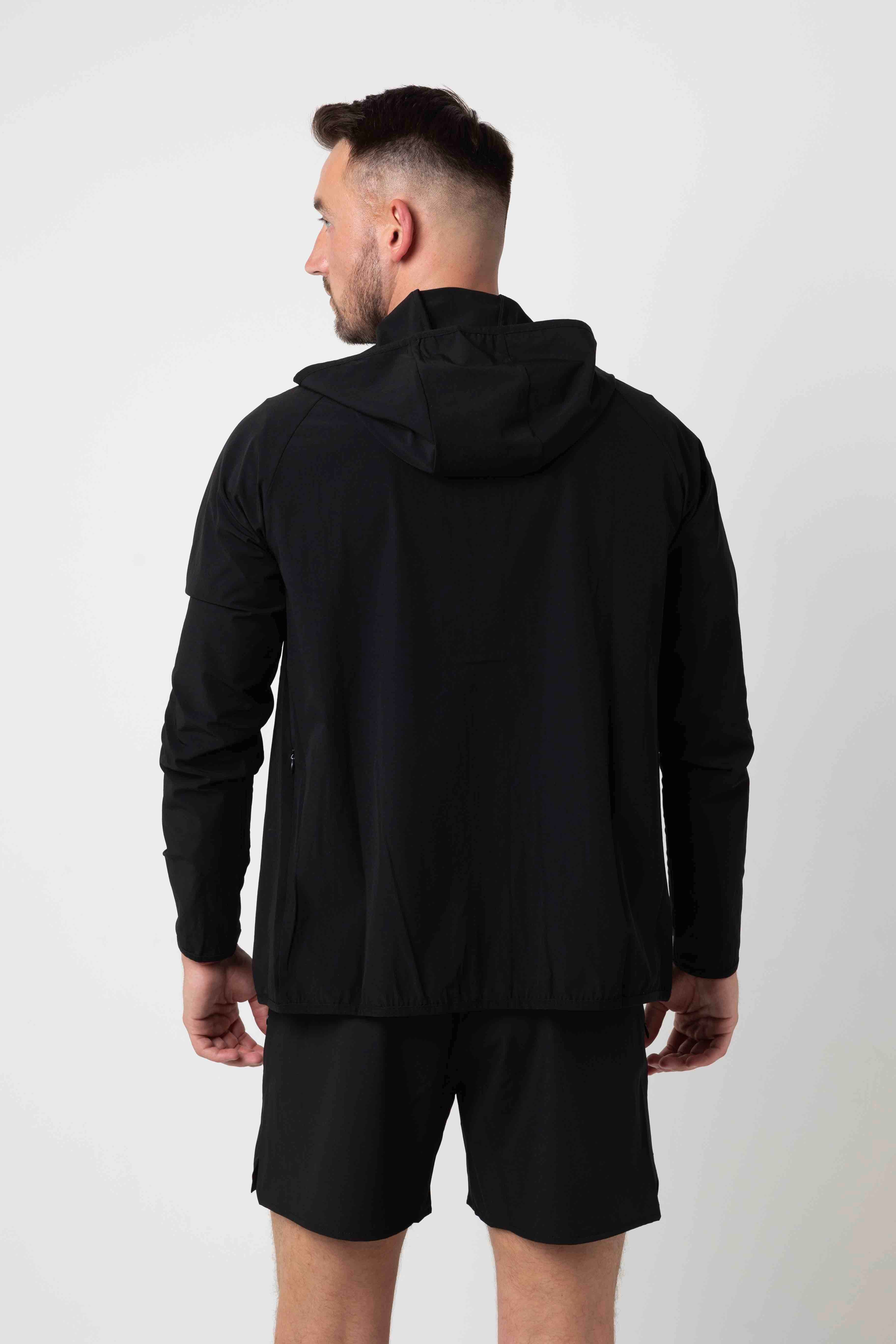 Endurance Windbreaker Jacket - stealth black