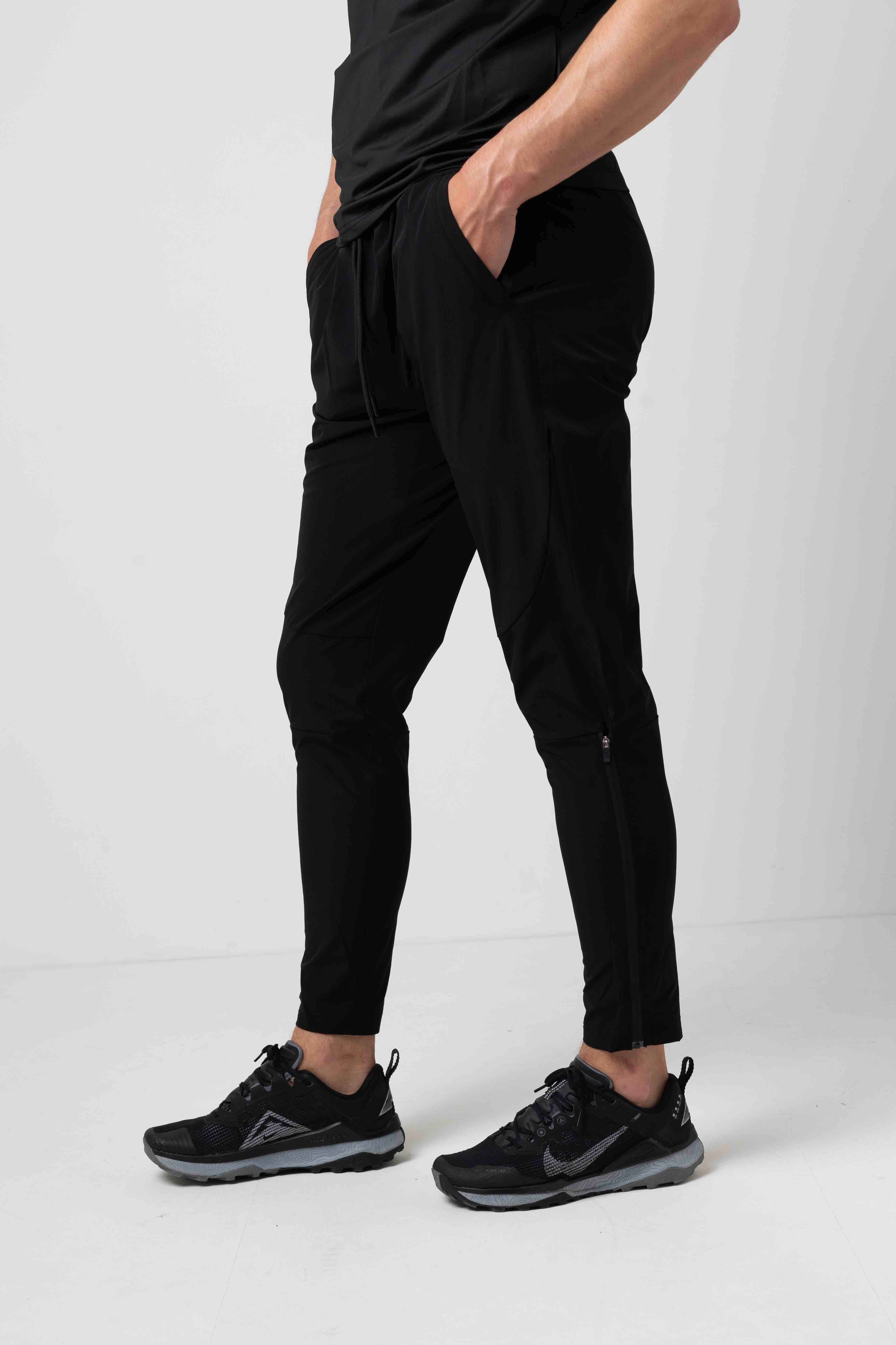 Endurance track pants - stealth black