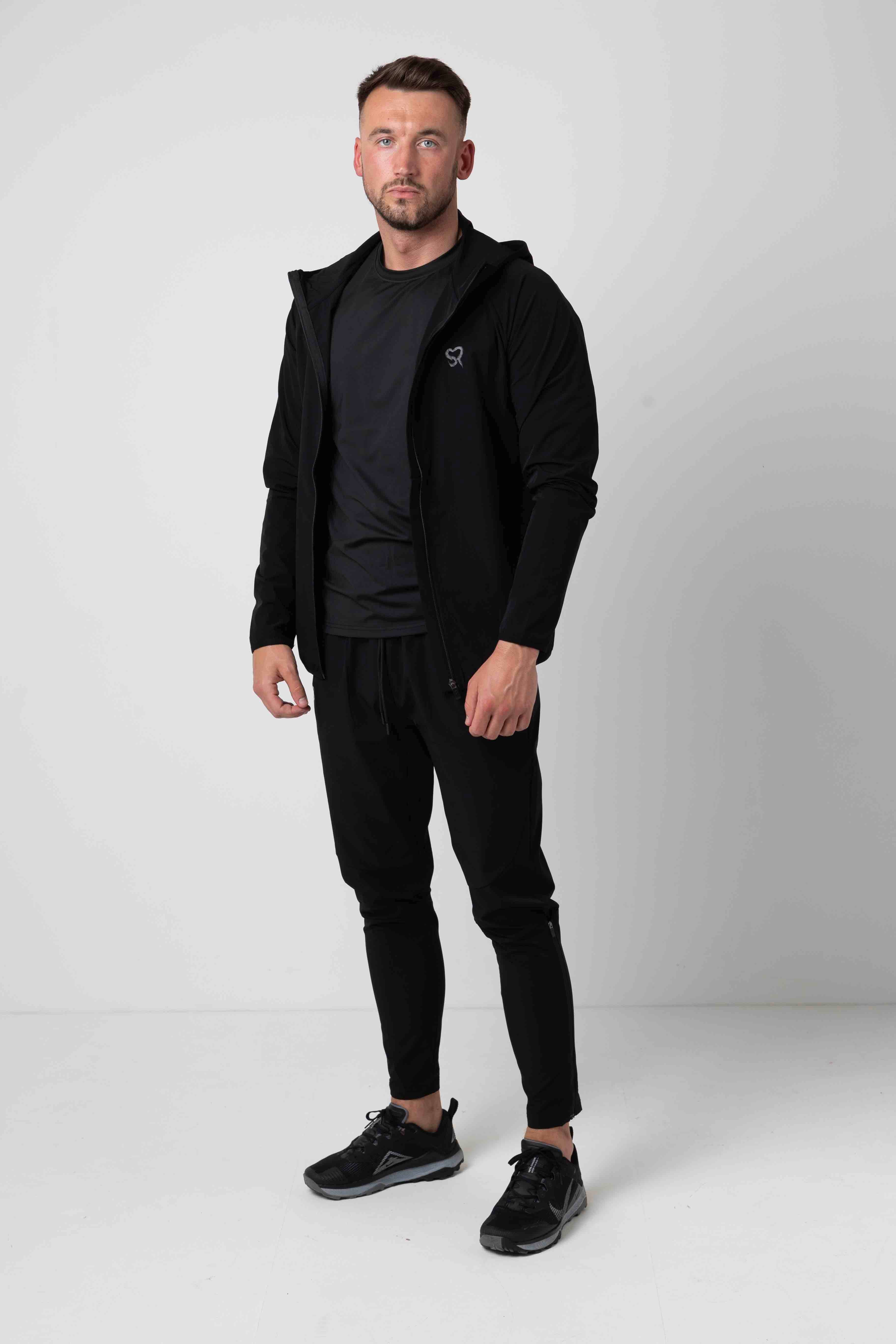 Endurance Windbreaker Jacket - stealth black