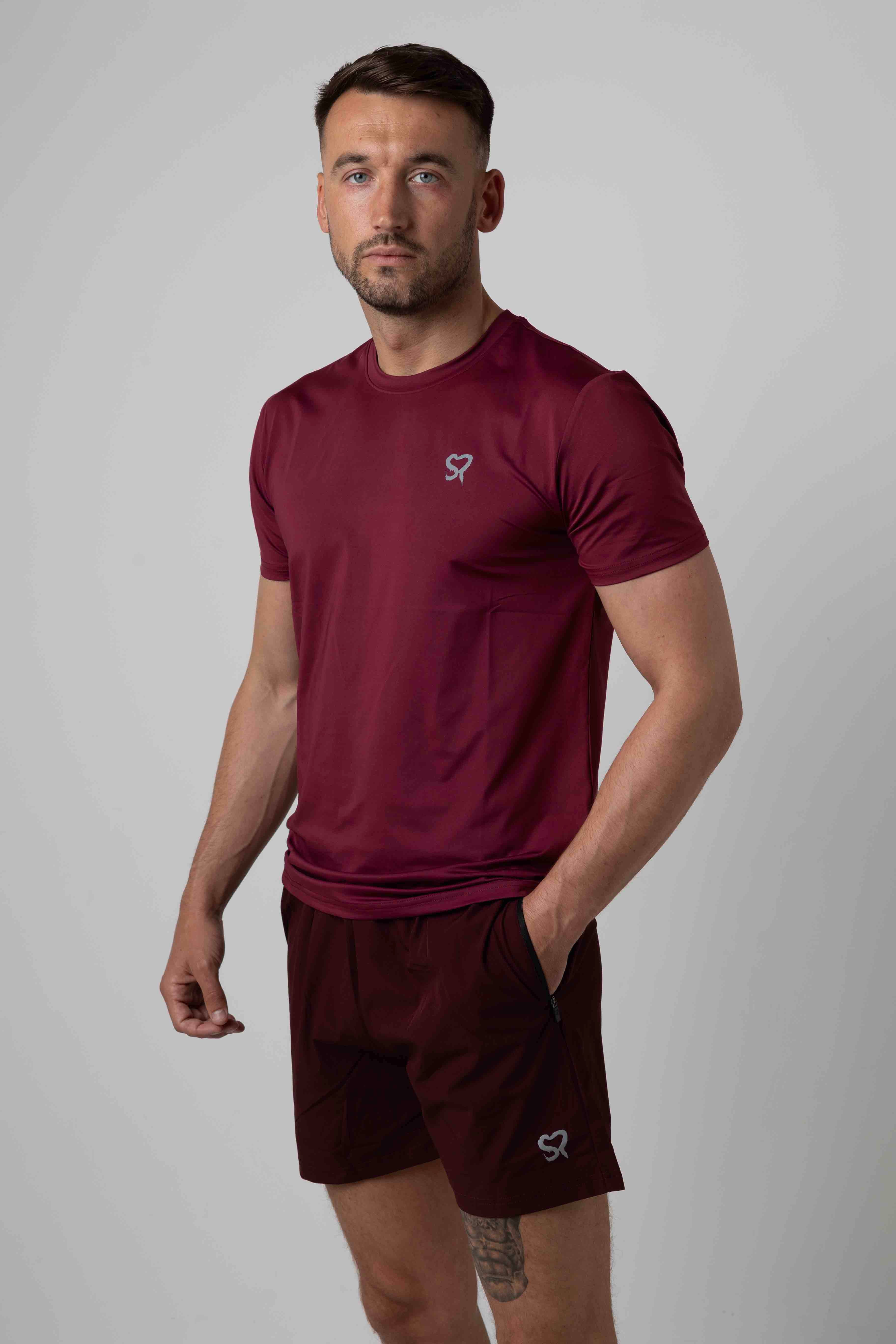 Core T-Shirt - Burgundy