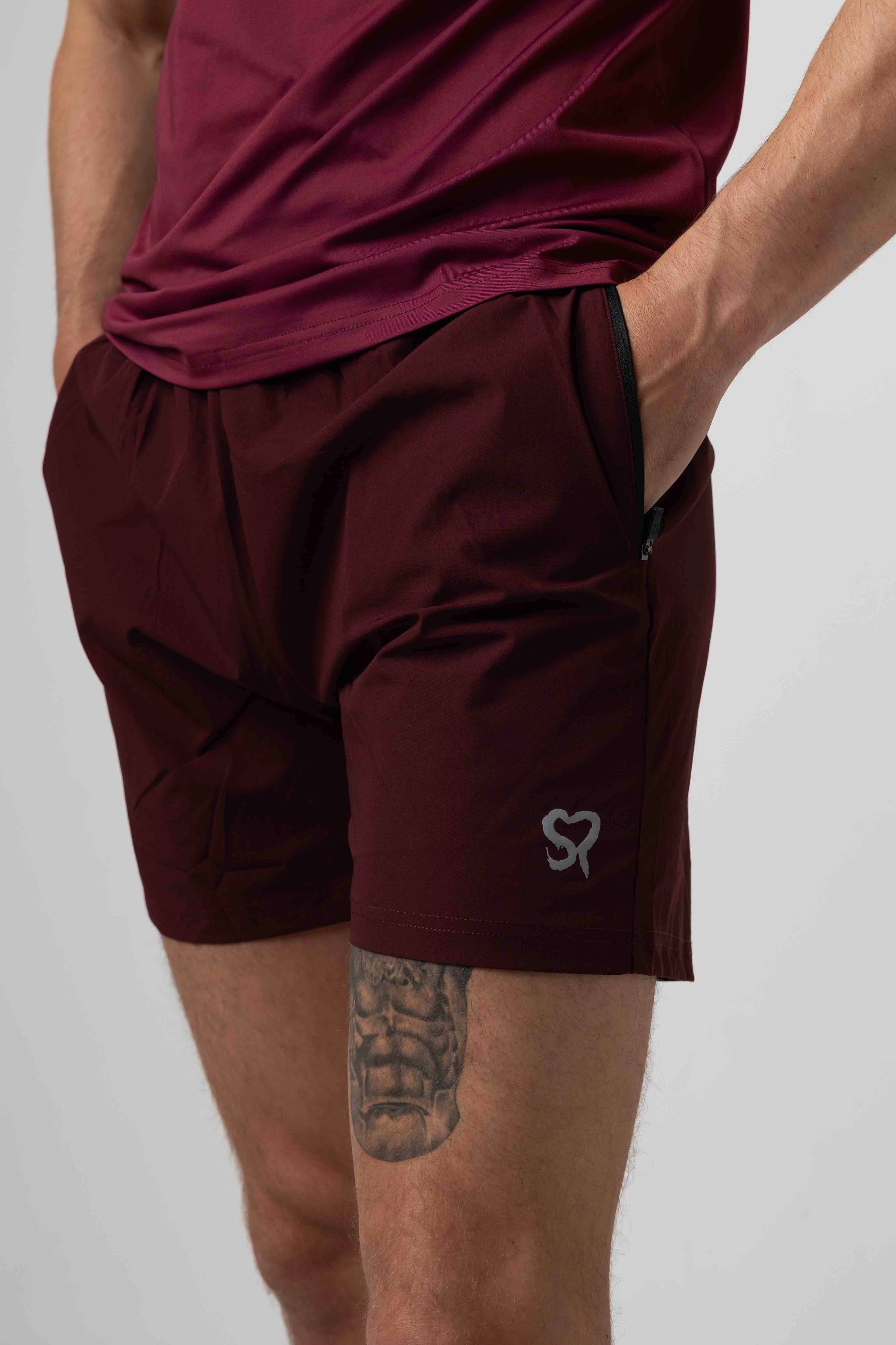 Core Shorts - Burgundy