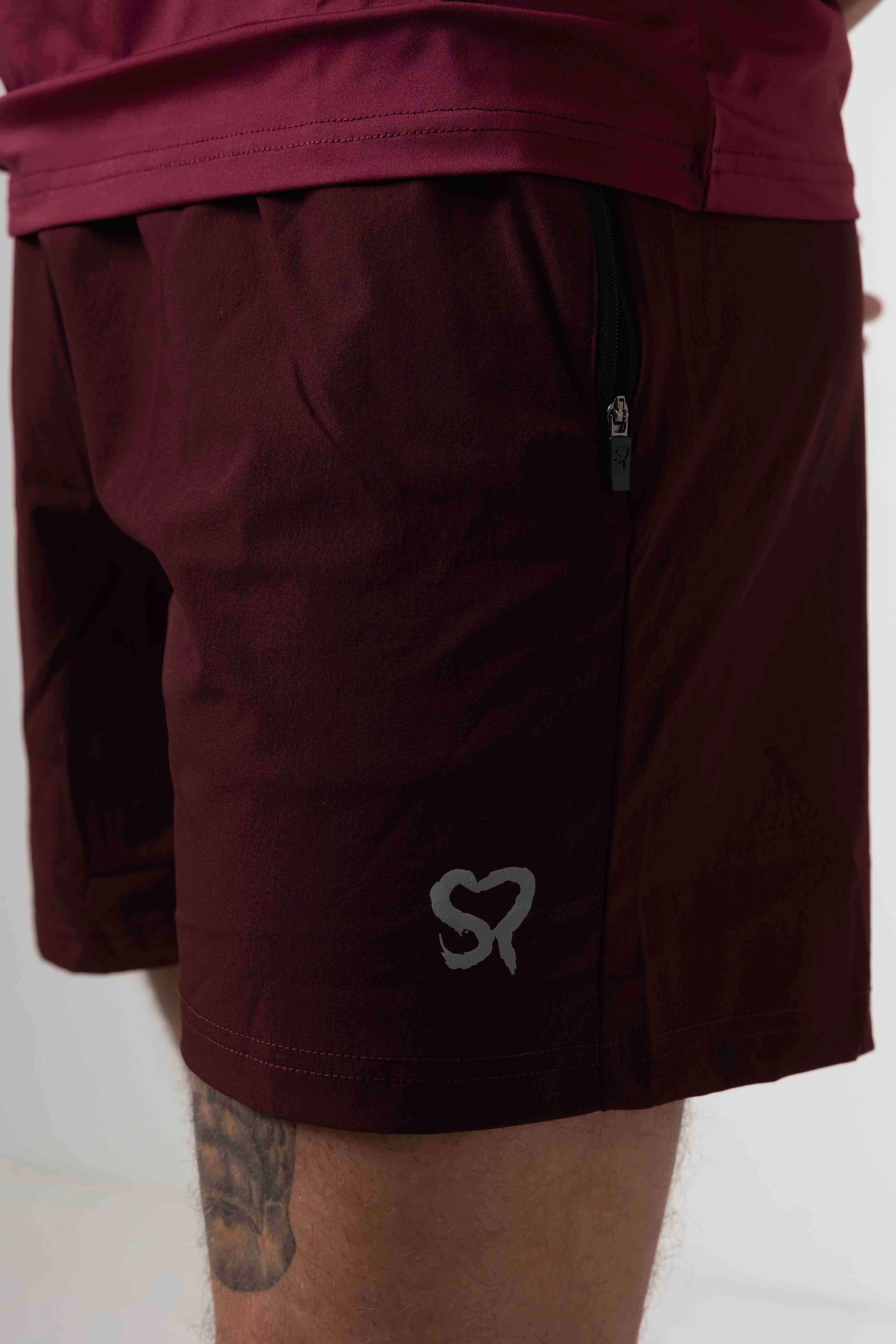 Core Shorts - Burgundy