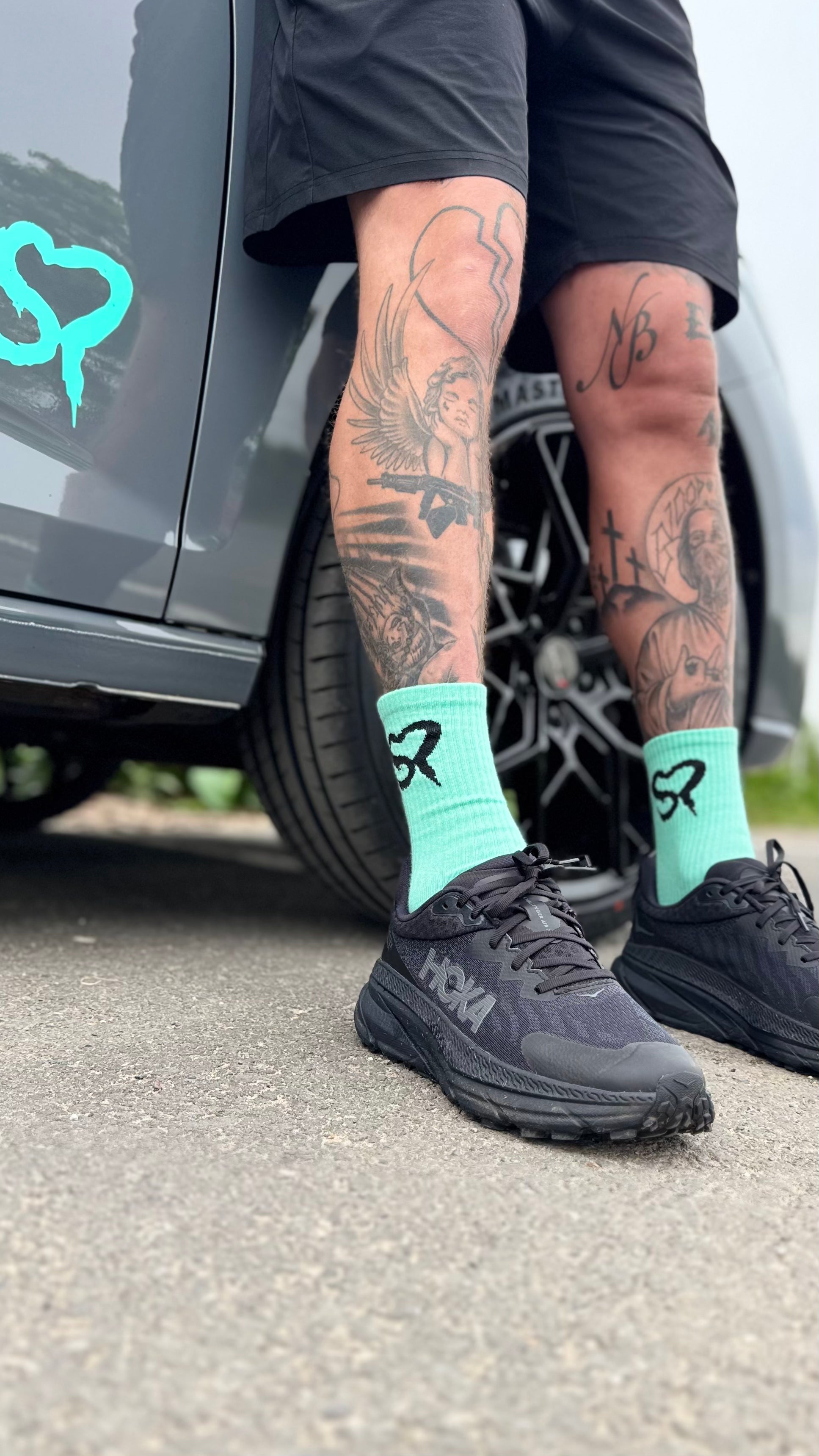 SHADOW PERFORMANCE SOCKS - TIFFANY