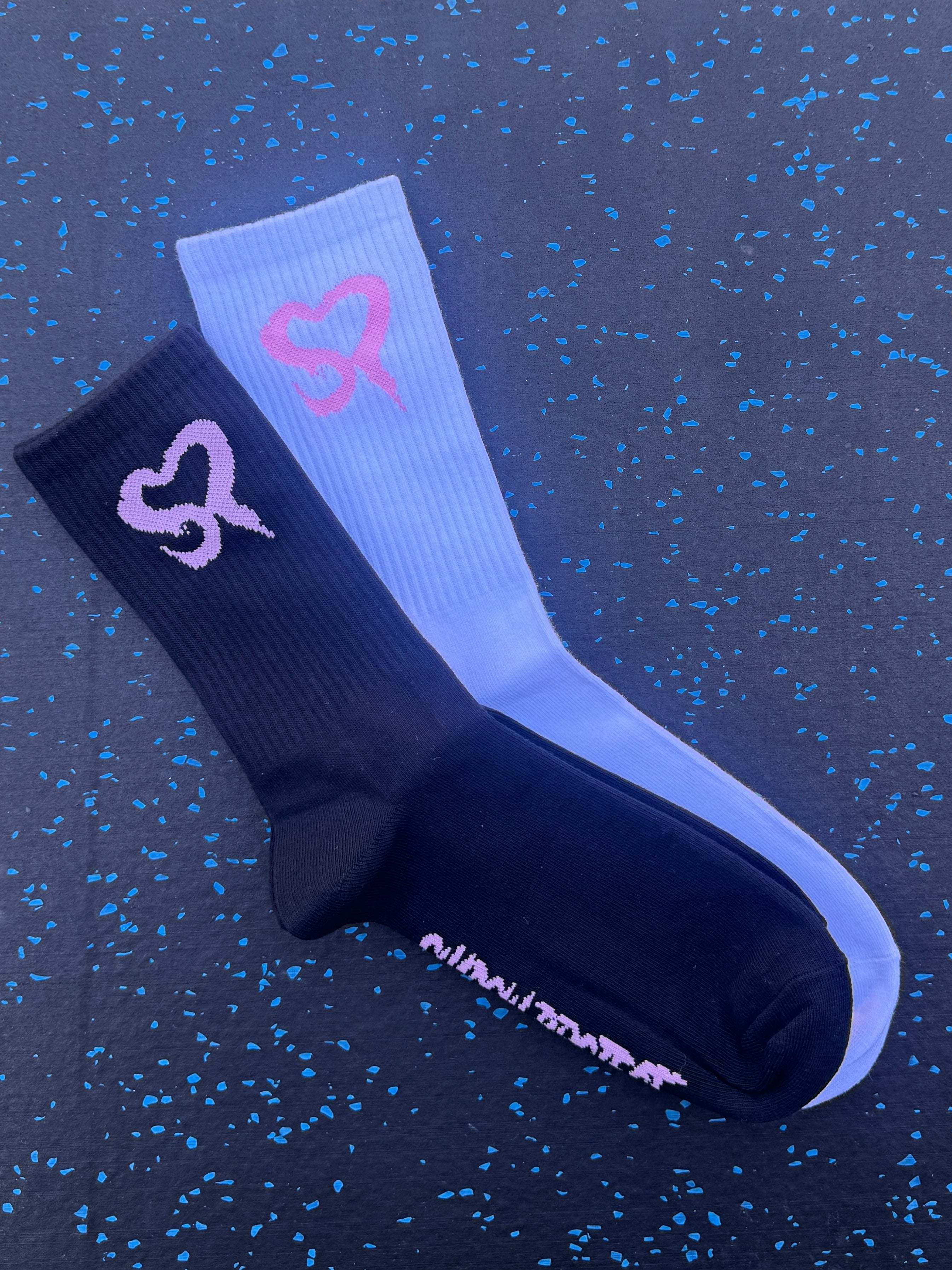 Shadow performance socks - black and pink mixed pack