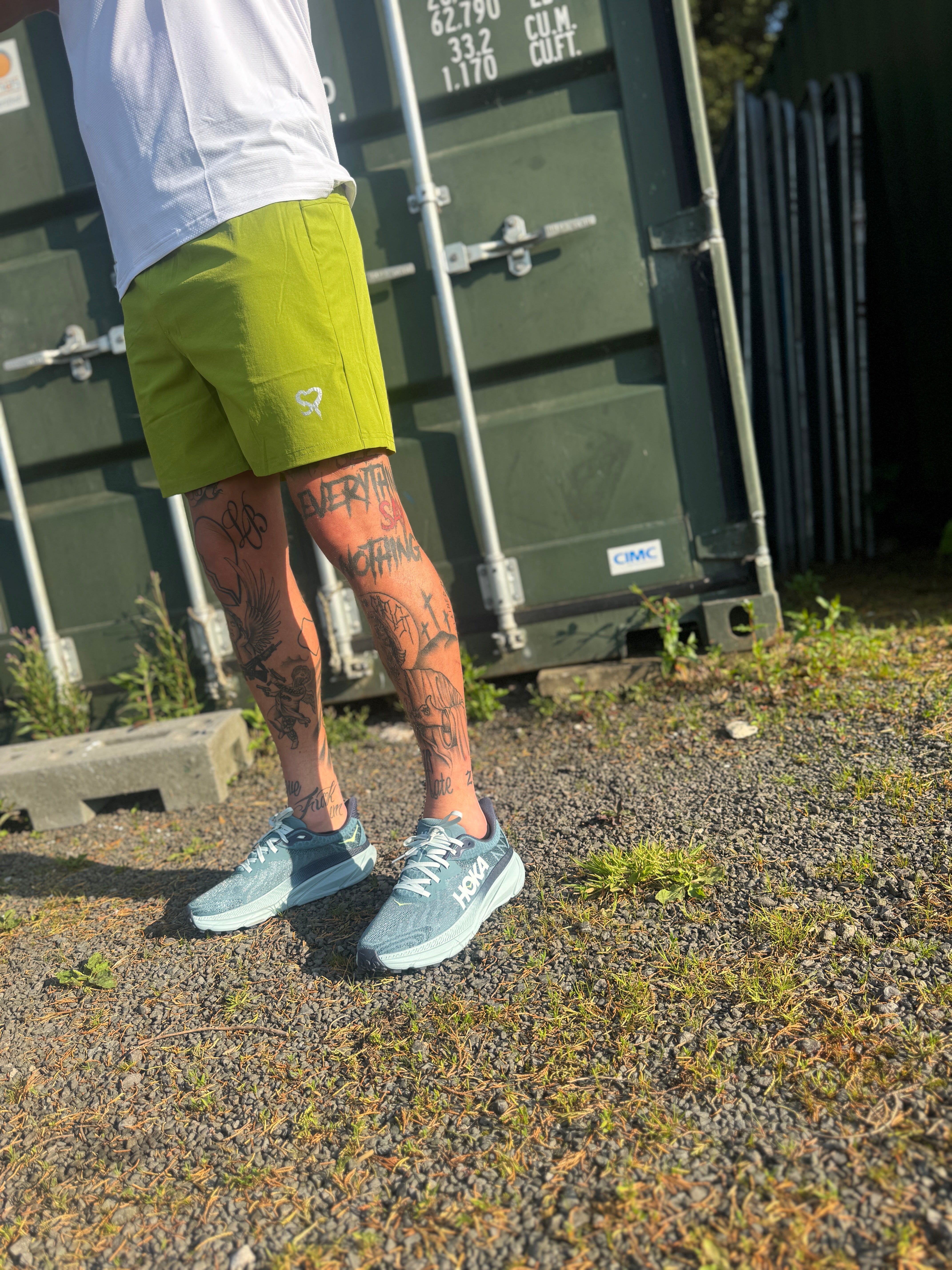 Shadow Performance Element Shorts – 5”  in lime