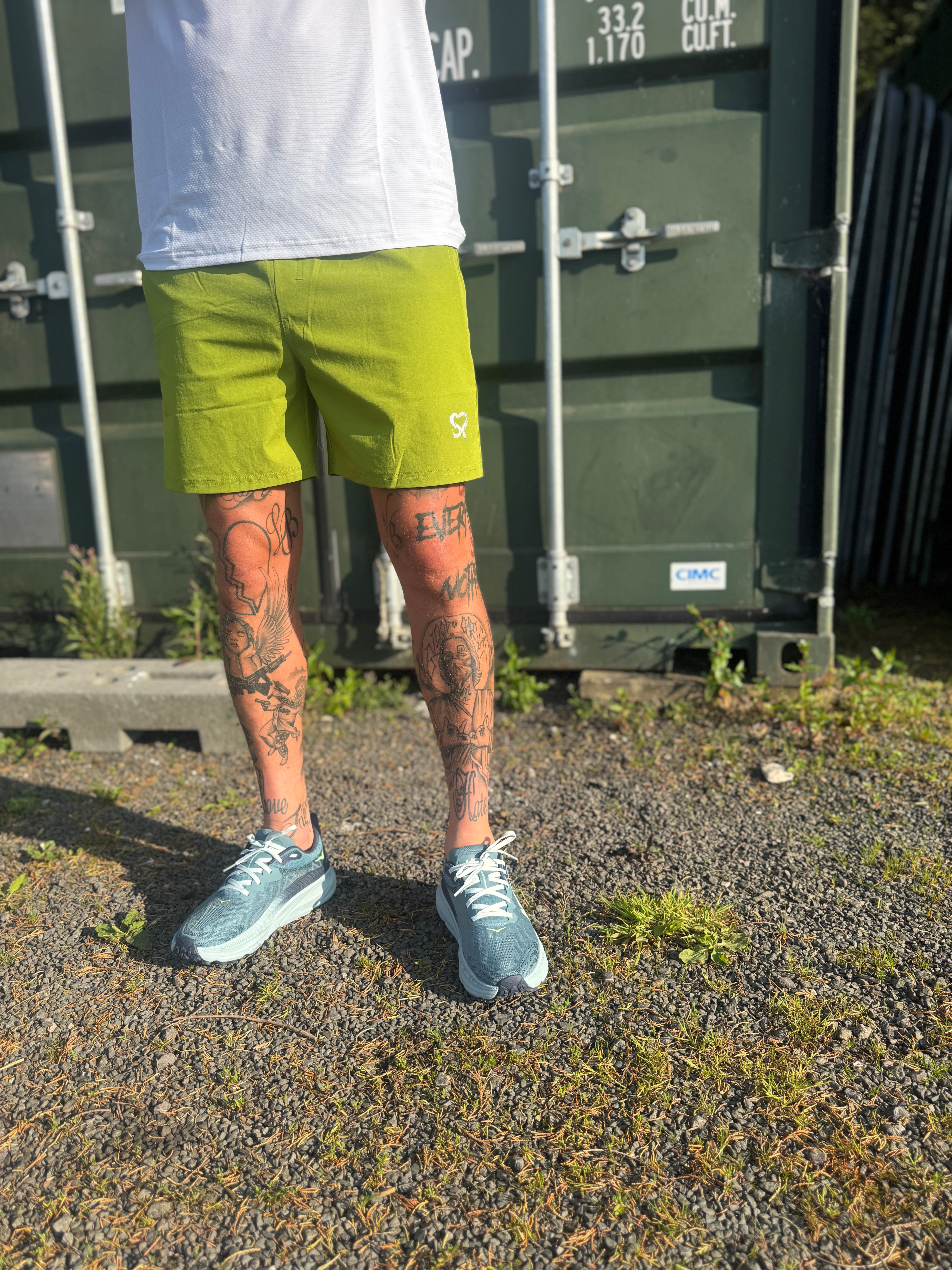 Shadow Performance Element Shorts – 5”  in lime