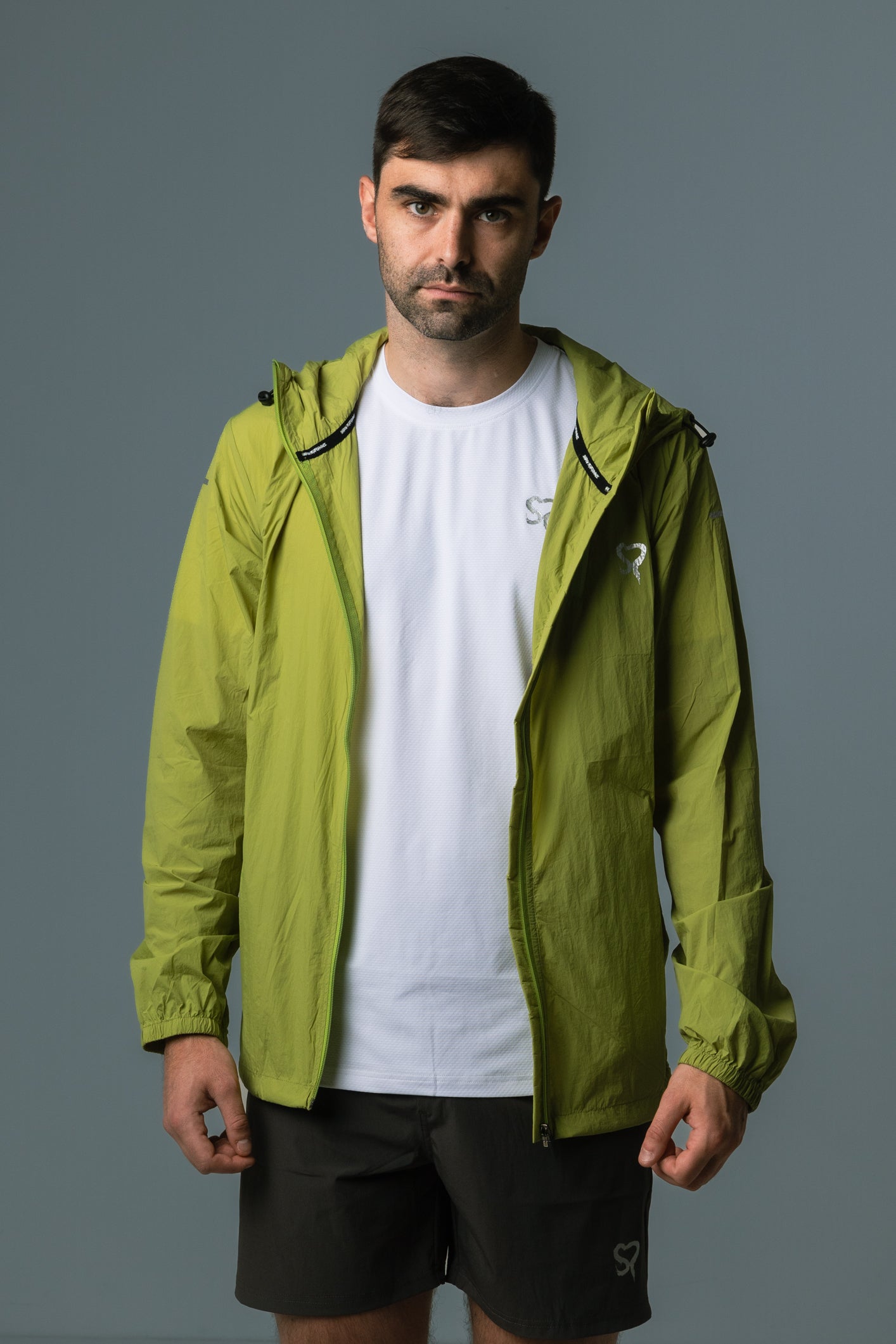 Shadow Performance Element Jacket in lime