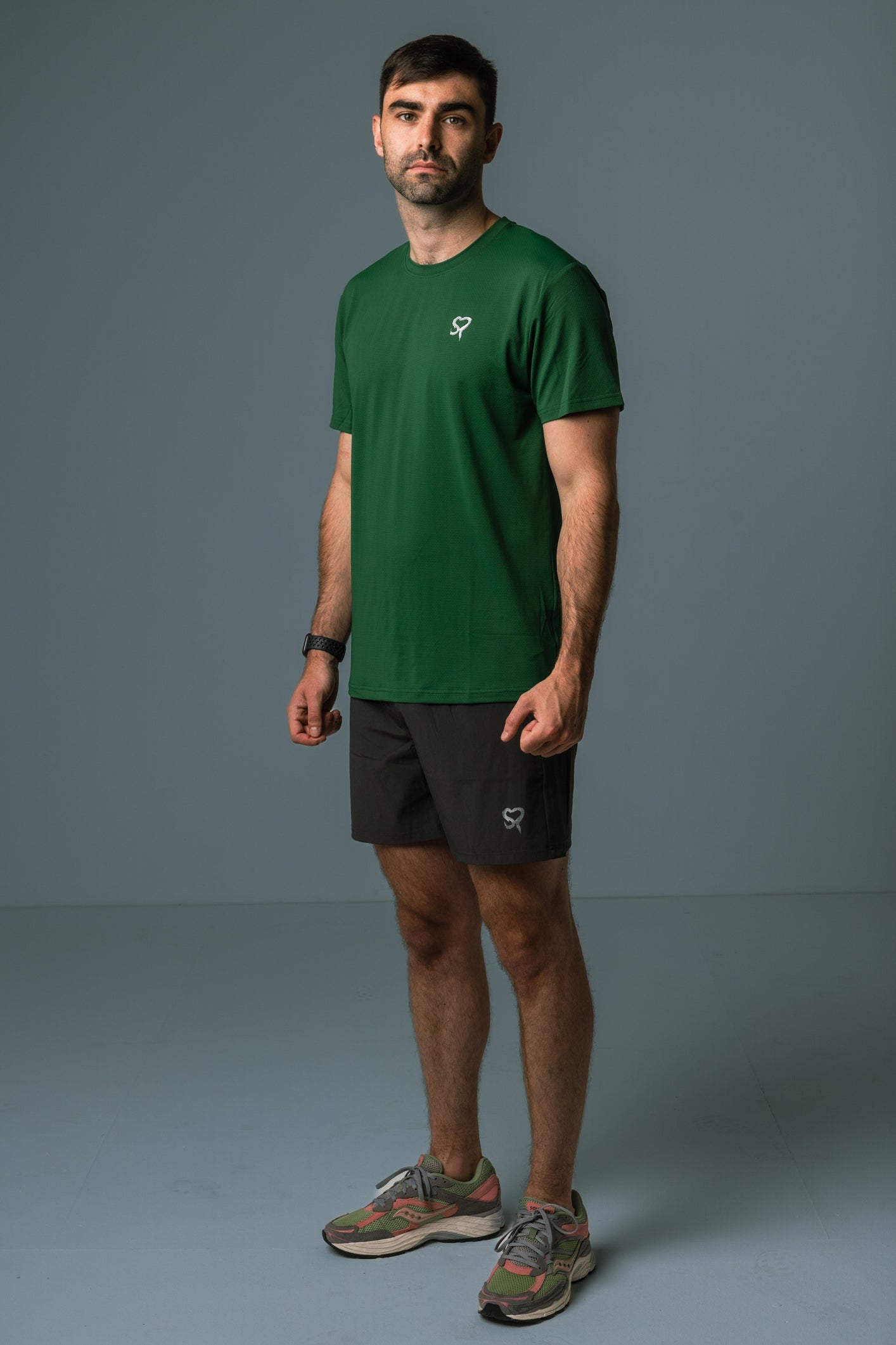 PACE 2.0 T-SHIRT IN FOREST GREEN