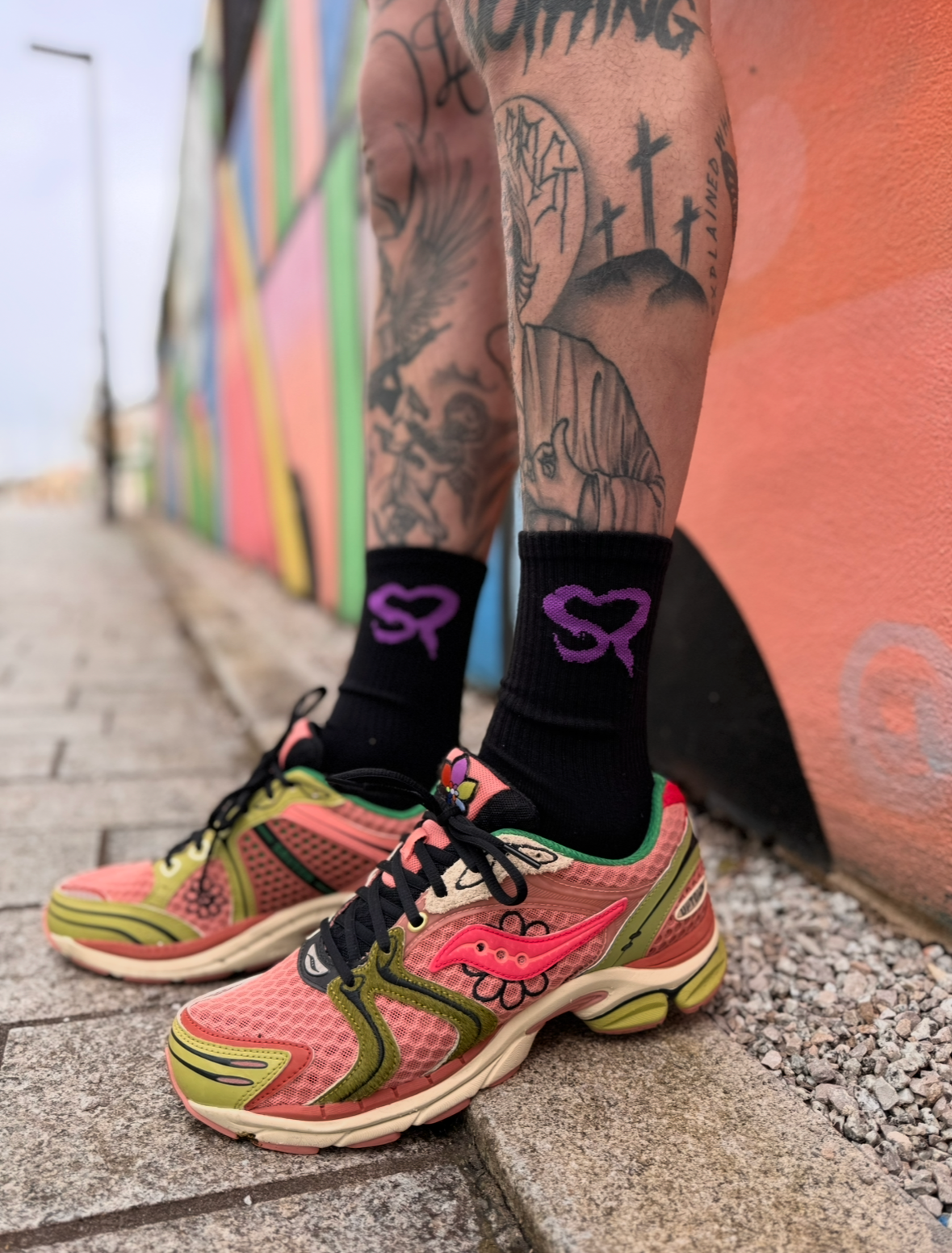 Shadow performance socks - Purple pack